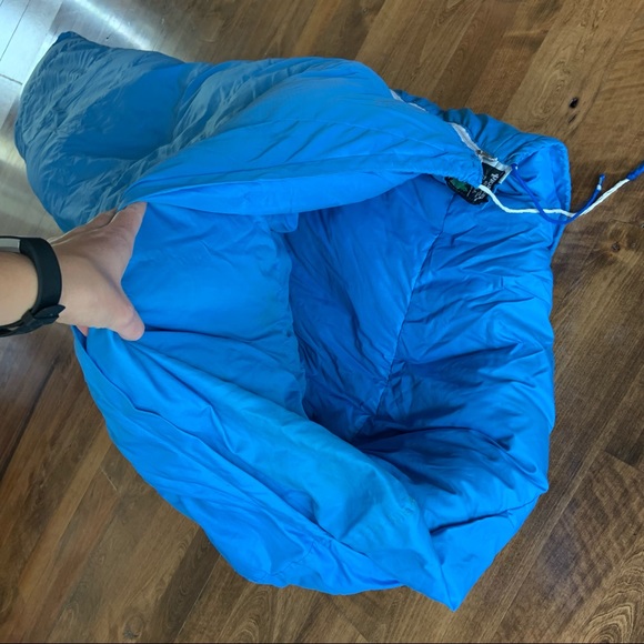 Vintage Pioneer Brand Blue Sleeping Bag Trail Pak - Picture 3 of 13